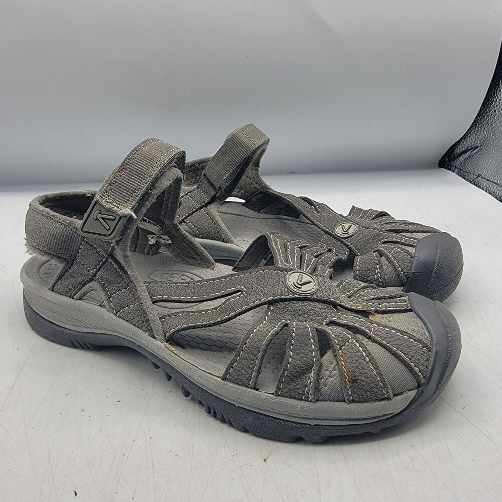 Keen Rose Womens Size 5 Gray Sandals Closed Toe Casual Walking Outdoors